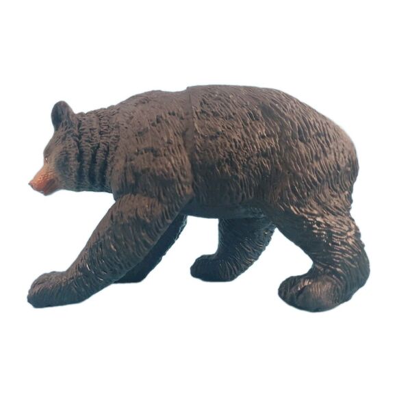 Vintage Black Bear Realistic Figure Cake Topper Standing K & M International - Picture 3 of 16